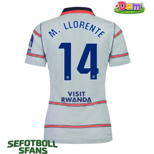Atletico Madrid Marcos Llorente #14 Tredje Tröja Kvinnor 2026-27 Kortärmad